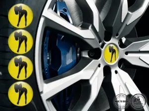 Wheel decal Luxury Dome High Quality Sticker Trucks